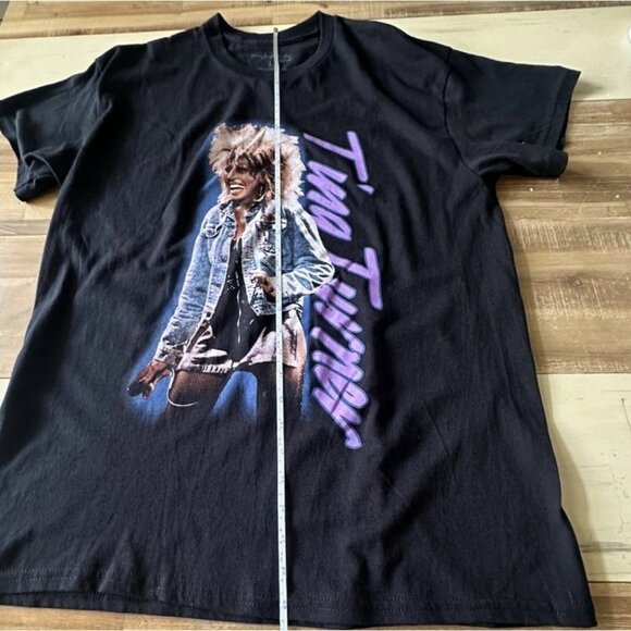 Vintage Tina Turner Simply The Best  Black T-shirt Large L concert 90s 90s y2k - Picture 9 of 10